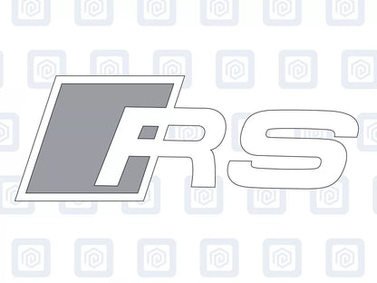 Audi RS Logo Premium Door Sill Decals Stickers A3 A4 A5 S3 S4 S5 RS3 RS4