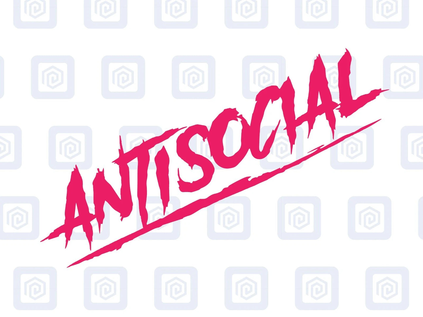 Antisocial Sticker JDM DUB Euro Stance VAG Vinyl Decal Graphic
