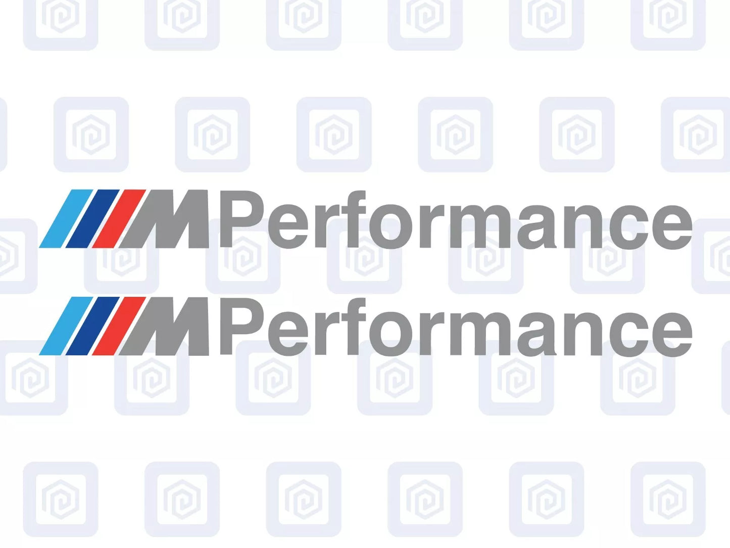 M Performance BMW Style Side Skirt Sill Sticker Decal Style Stickers Pair - x 2