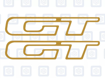 Peugeot GT 207 208 307 308 Sport Vinyl Decal Graphics Pair x 2