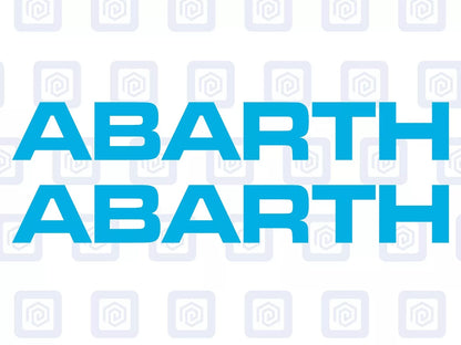 Fiat Abarth 500 595 695 Side Door Decal Sticker (Set of 2) Twin Air Sport Pop