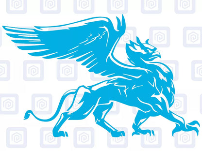 Griffin Mythical Animal Vinyl Decals For Campervan Van Caravan Sticker Graphic