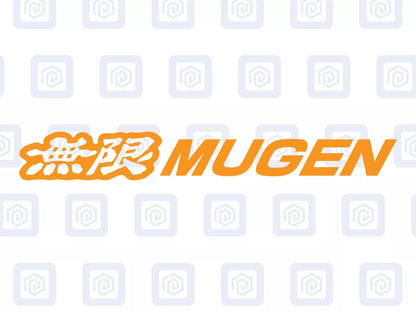Honda Mugen Windscreen Decal Sticker Logo FN2 EP3 EK