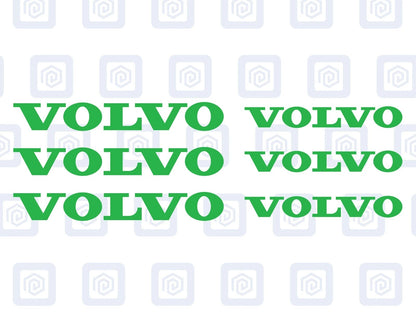Volvo Brake Caliper Decals Sticker Logos (set of 6) V50 S40 V60 V70 XC70 XC90