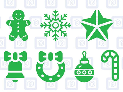 Christmas Sticker Pack Selection Set Special Wall Art Vinyl Wall Decal