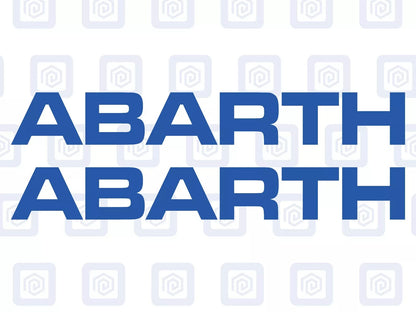 Fiat Abarth 500 595 695 Side Door Decal Sticker (Set of 2) Twin Air Sport Pop