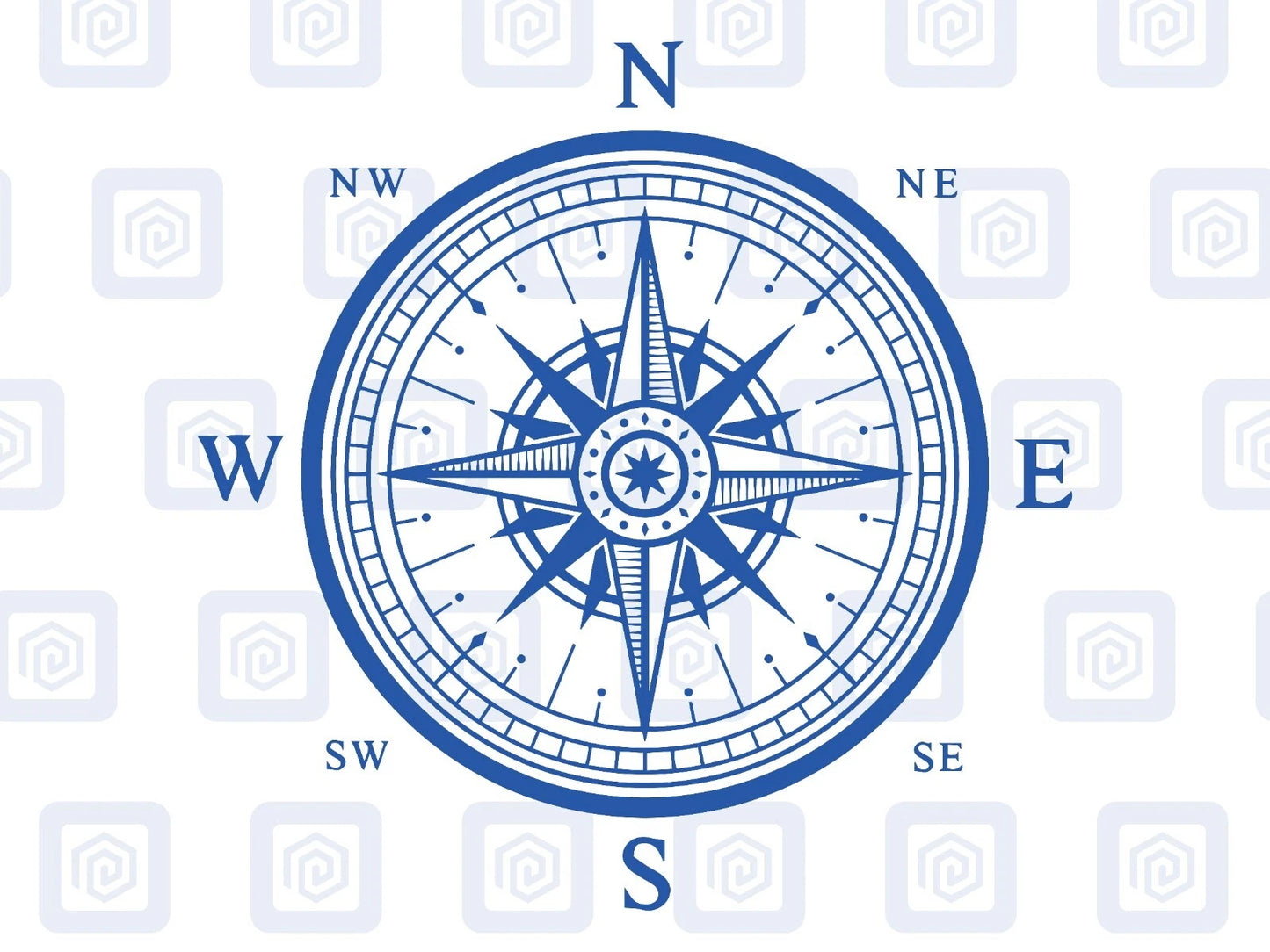 Compass Vinyl Decal For Camper Van Caravan Motorhome Sticker Graphic Campervan
