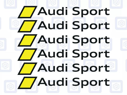 Audi Sport Style Brake Caliper Decals sticker Suitable for A1 A3 A4 A5 A6