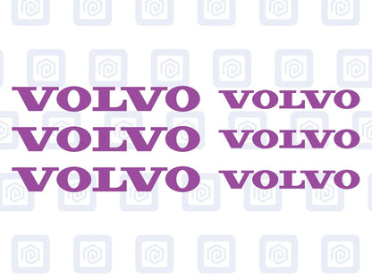 Volvo Brake Caliper Decals Sticker Logos (set of 6) V50 S40 V60 V70 XC70 XC90