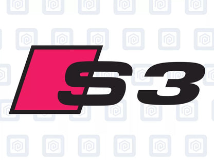 Audi S3 Logo Premium Door Sill Decals Stickers A3 A4 A5 A6 S3 S4 S5 RS3 RS4