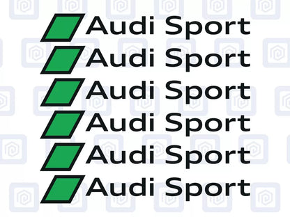 Audi Sport Logo Premium Door Sill Decals Stickers A3 A4 A5 S3 S4 S5 RS3 RS4